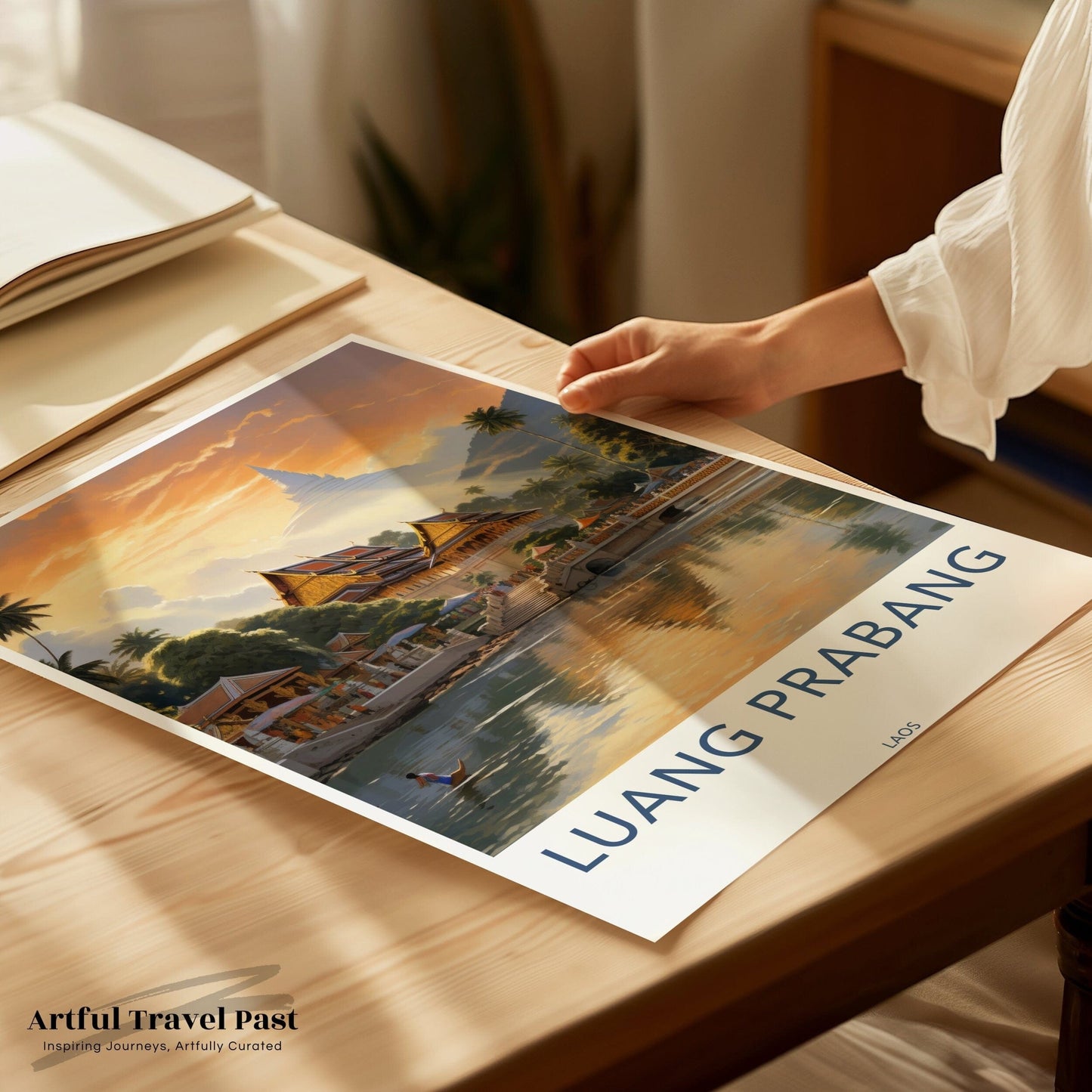Luang Prabang Laos Poster