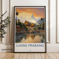 Luang Prabang Laos Poster