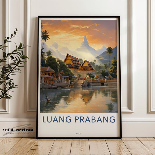 Luang Prabang Laos Poster