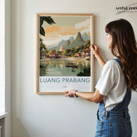Luang Prabang Laos Poster