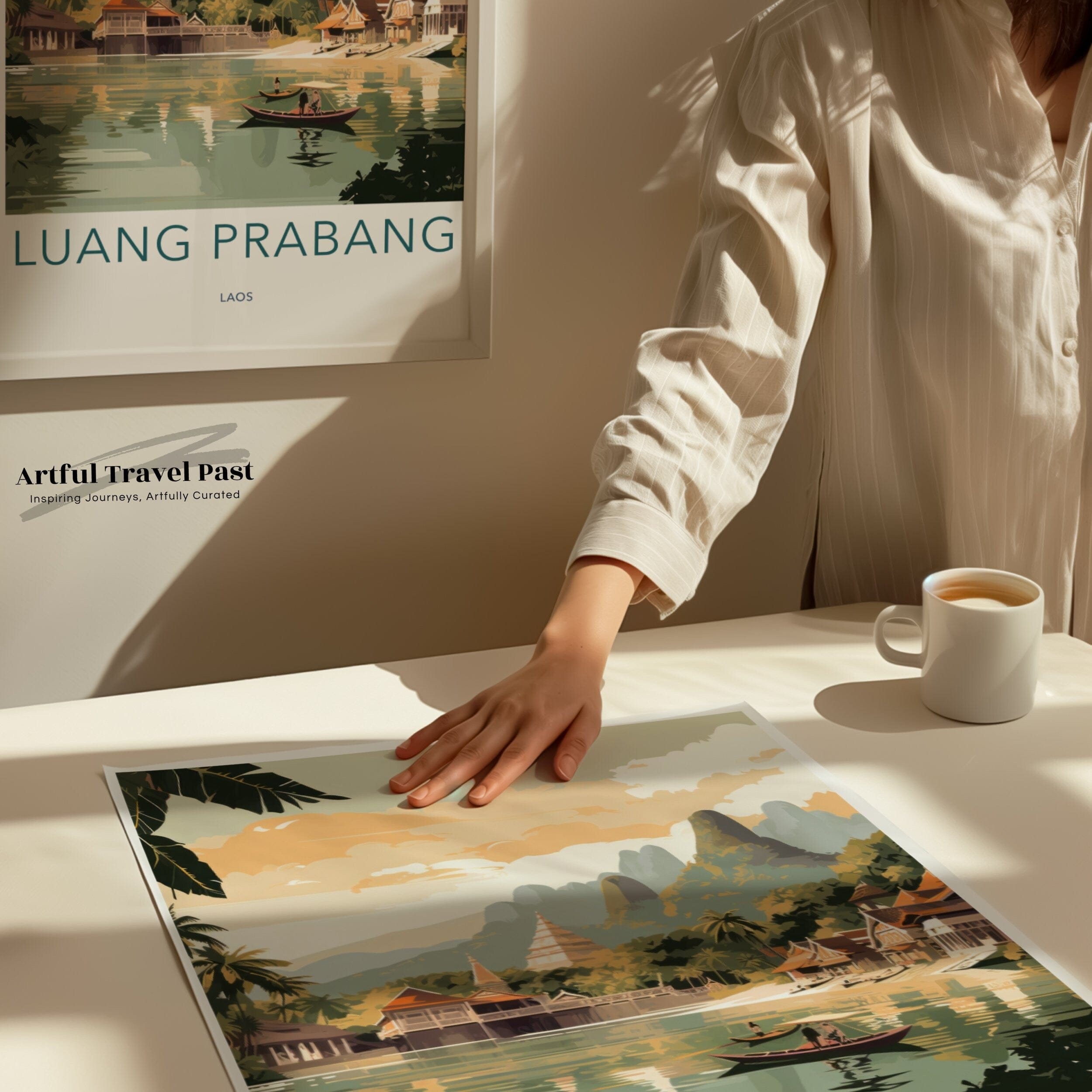 Luang Prabang Laos Poster
