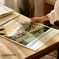 Luang Prabang Laos Poster