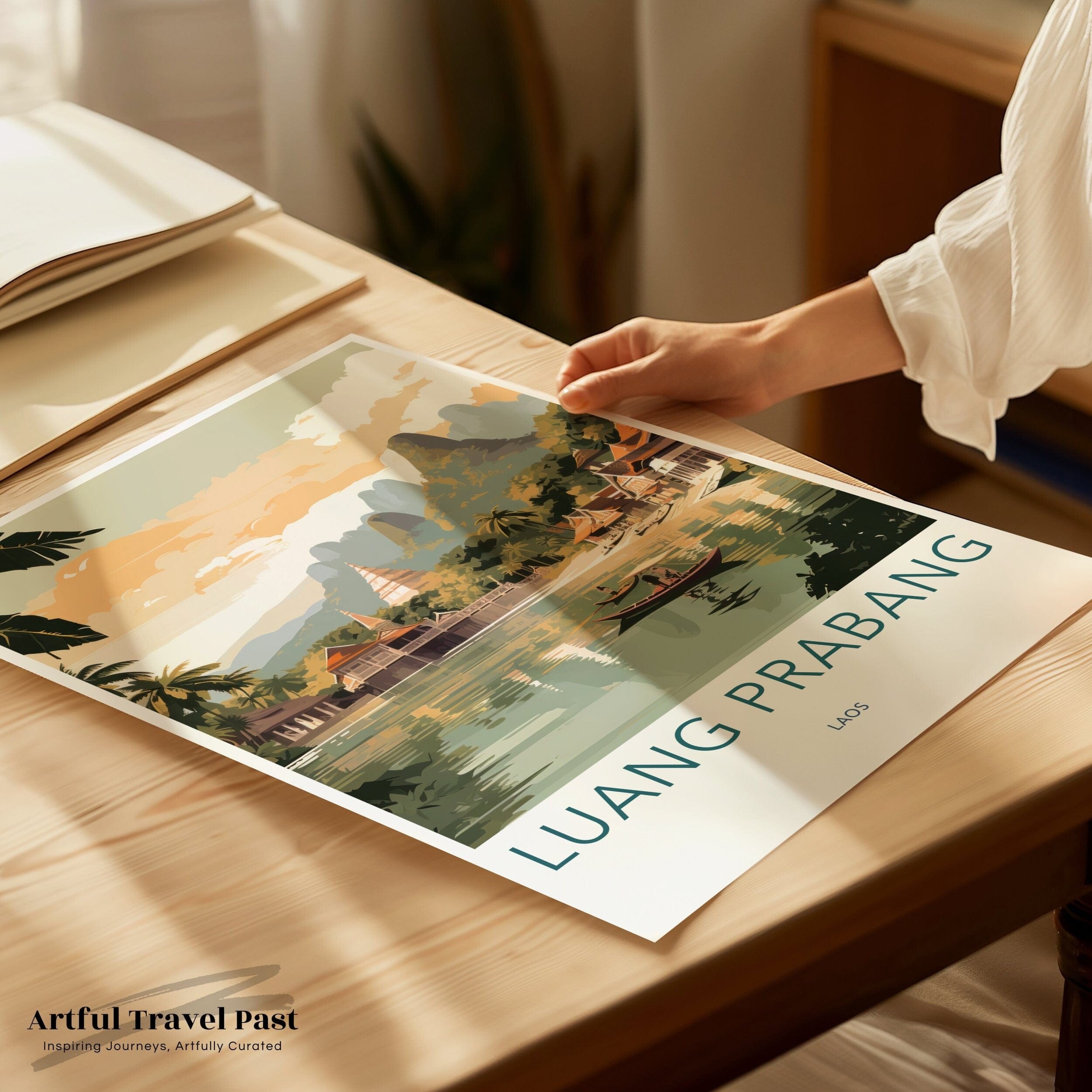 Luang Prabang Laos Poster