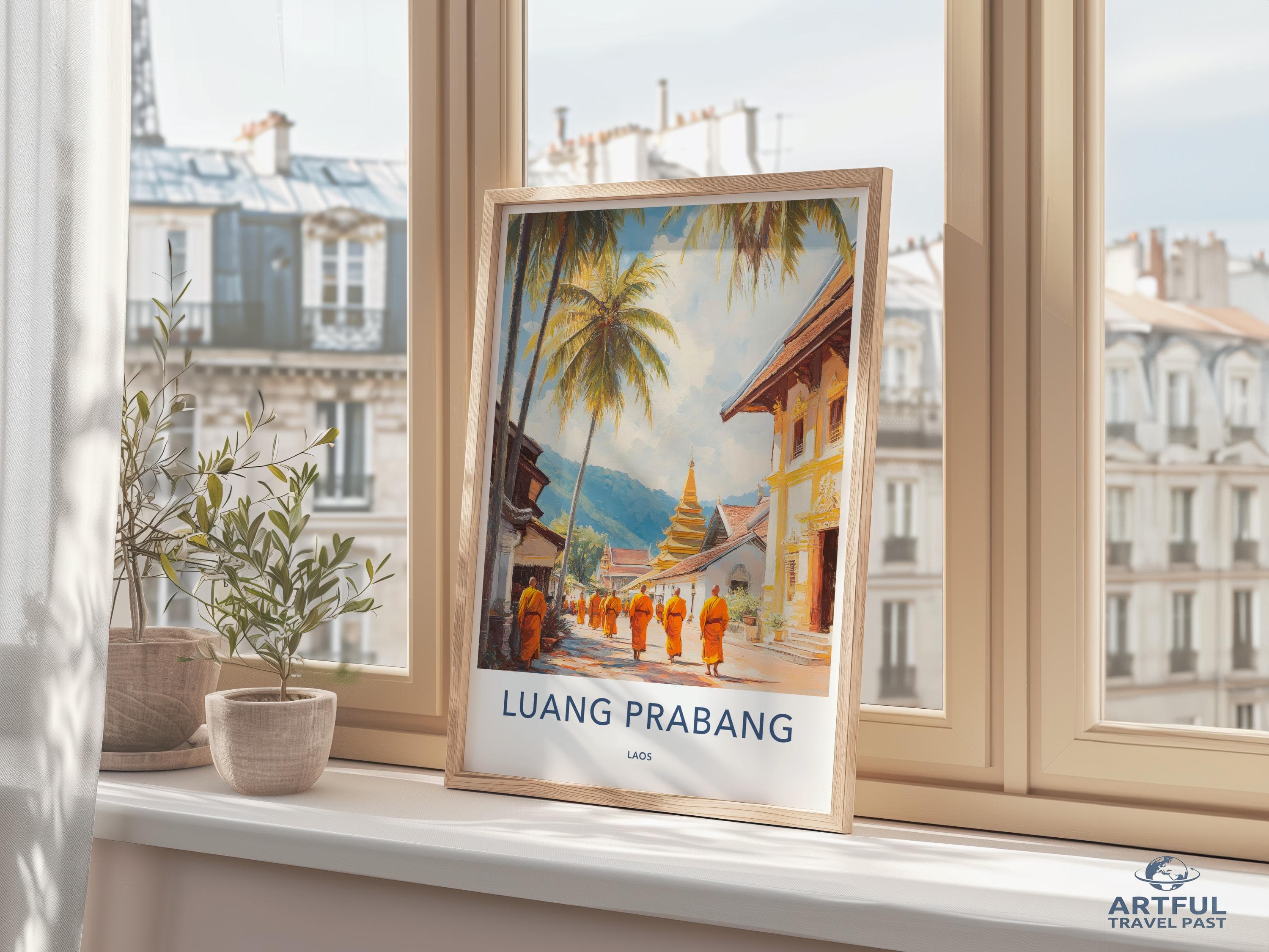 Luang Prabang Laos Poster