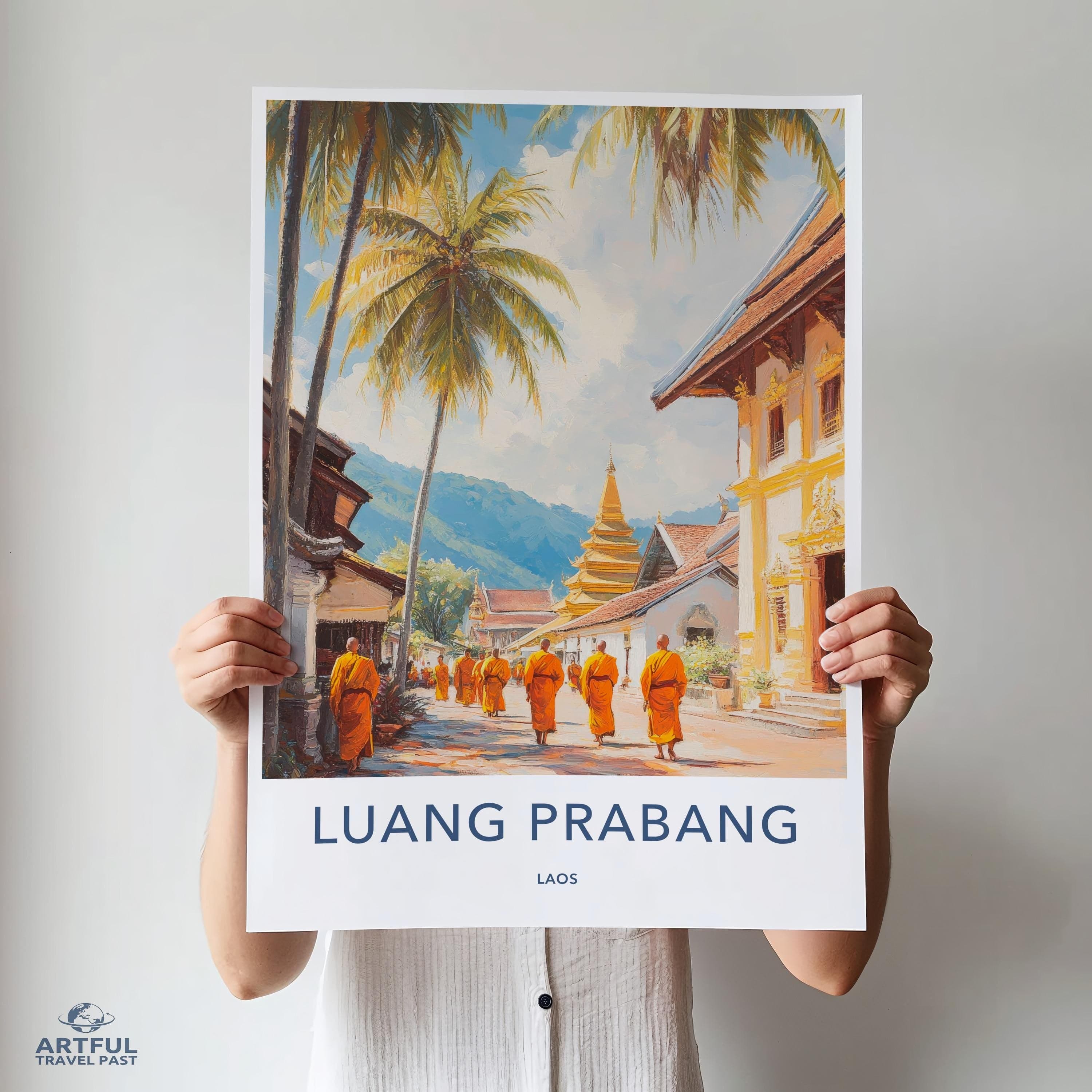 Luang Prabang Laos Poster