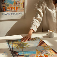 Luang Prabang Laos Poster
