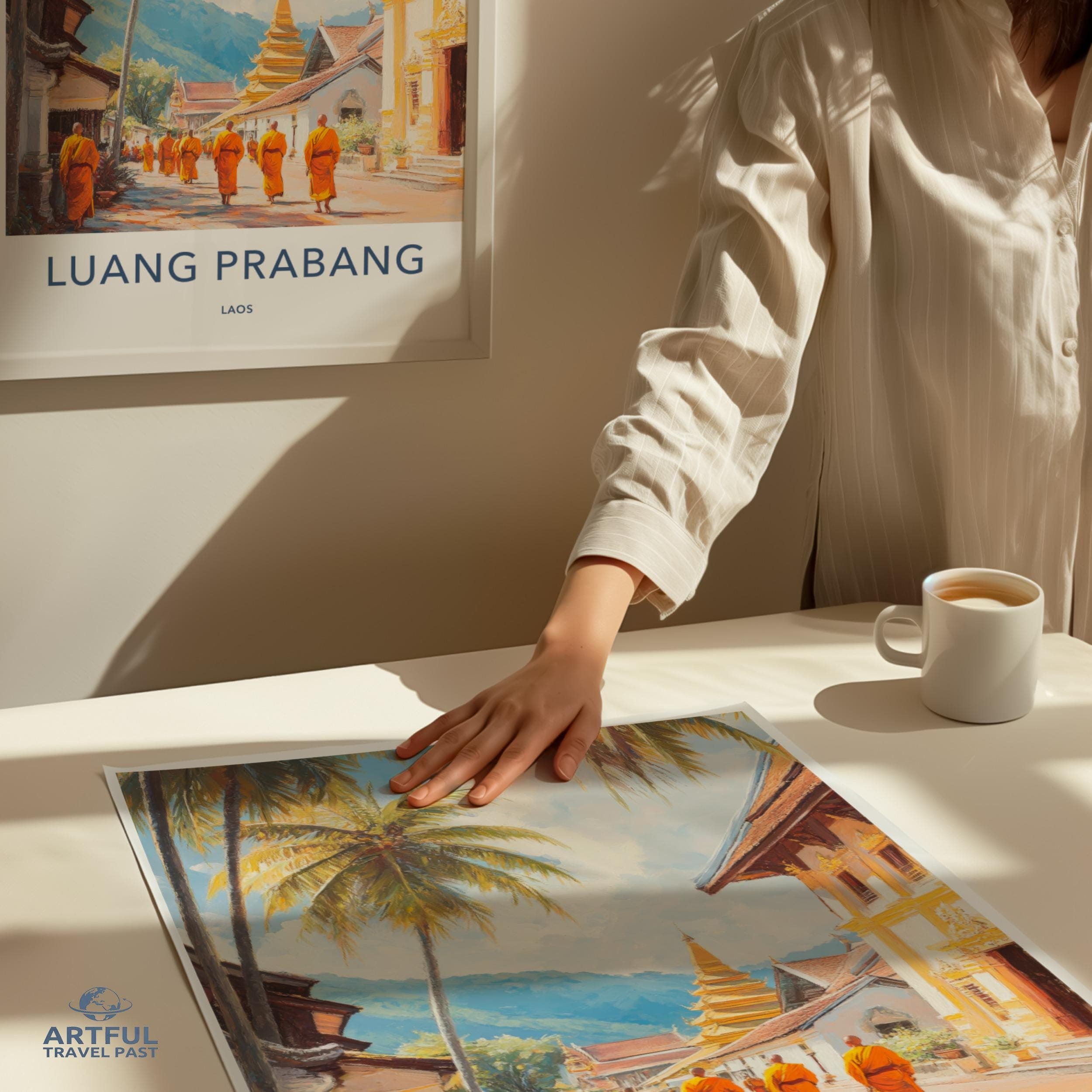 Luang Prabang Laos Poster