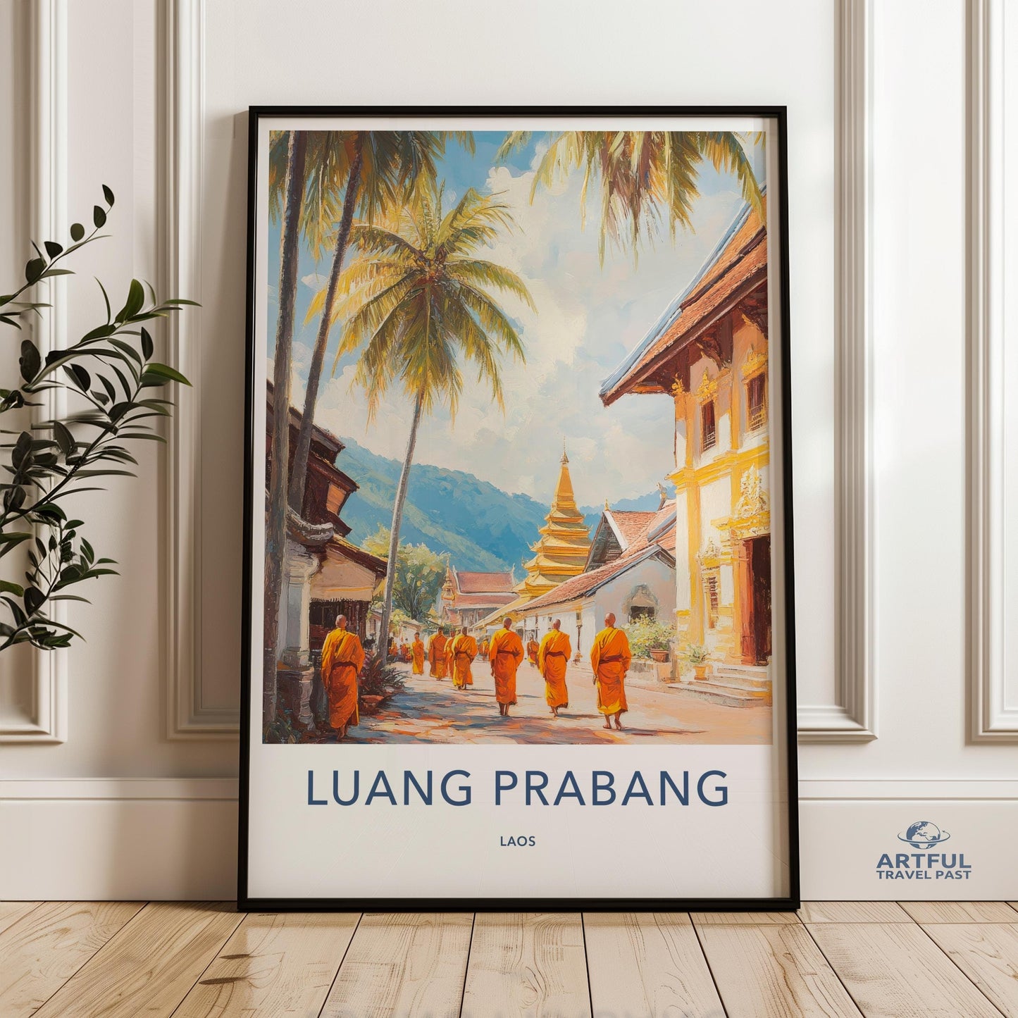 Luang Prabang Laos Poster