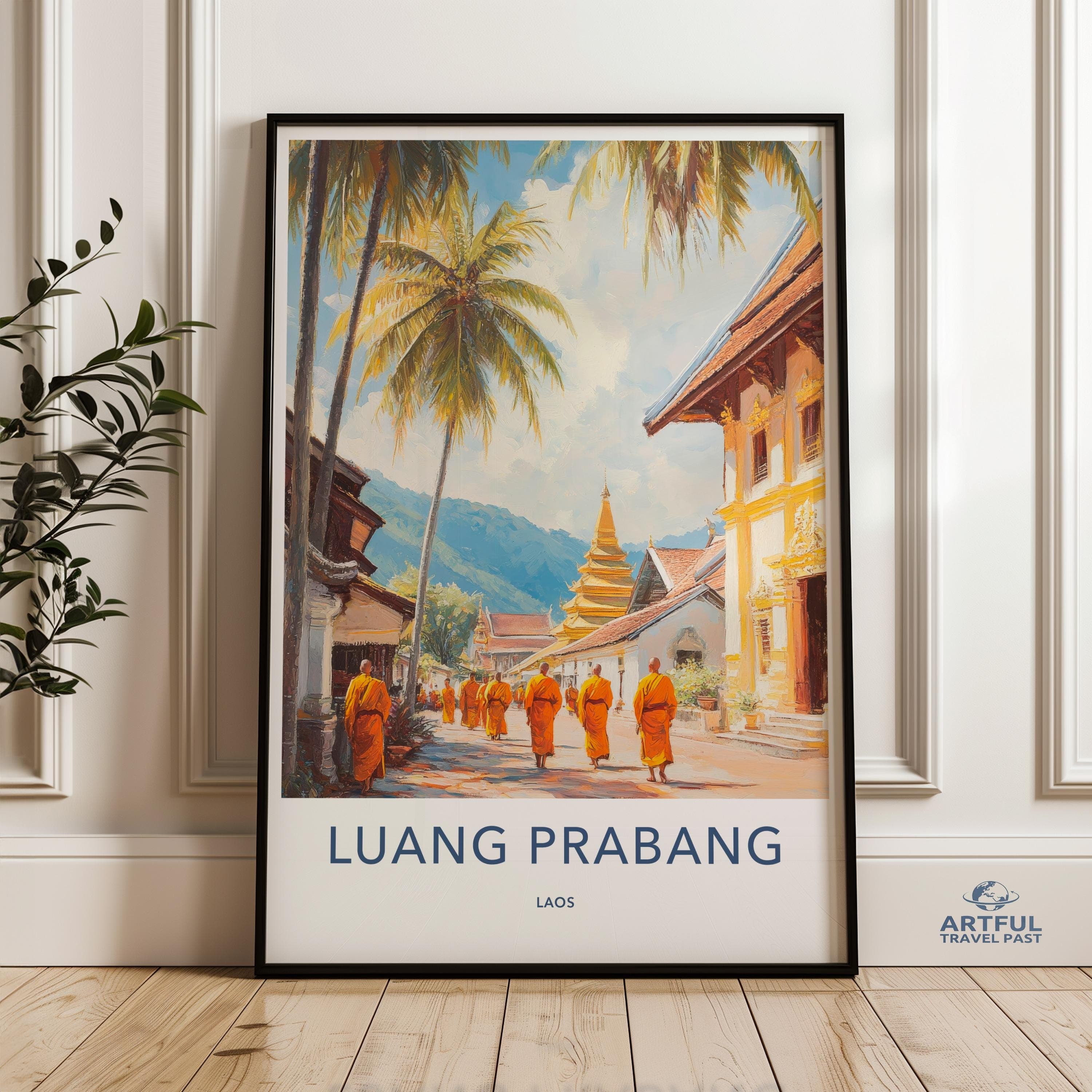 Luang Prabang Laos Poster