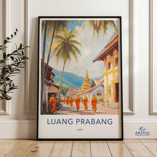 Luang Prabang Laos Poster