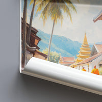 Luang Prabang Laos Poster