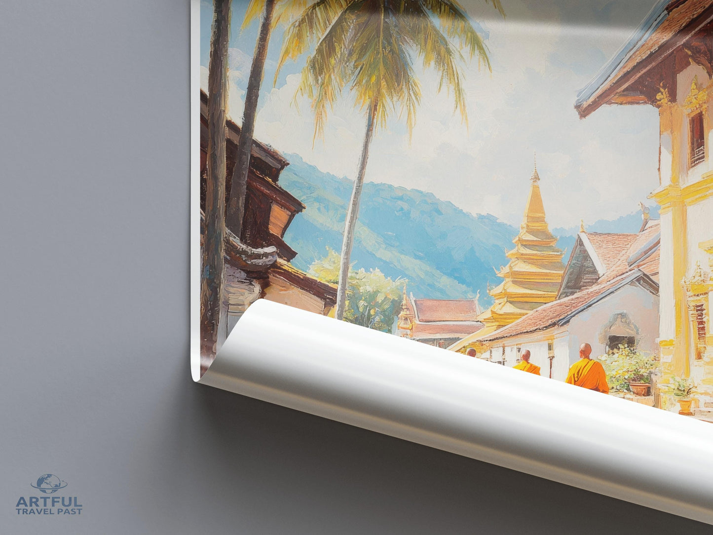 Luang Prabang Laos Poster