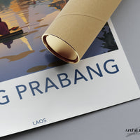 Luang Prabang Poster - Laos Wall Art