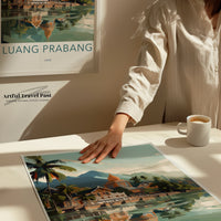 Luang Prabang Poster - Laos Wall Art