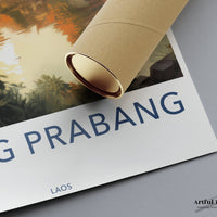 Luang Prabang Poster - Laos Wall Art