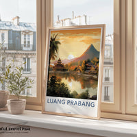 Luang Prabang Poster - Laos Wall Art