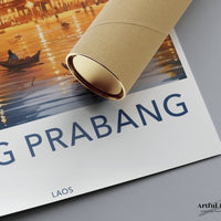 Luang Prabang Poster - Laos Wall Art