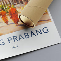 Luang Prabang Poster - Laos Wall Art