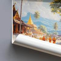 Luang Prabang Poster - Laos Wall Art
