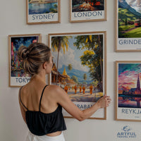 Luang Prabang Poster - Laos Wall Art