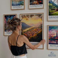 Luang Prabang Poster - Laos Wall Art