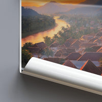 Luang Prabang Poster - Laos Wall Art