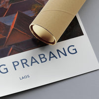 Luang Prabang Poster - Laos Wall Art
