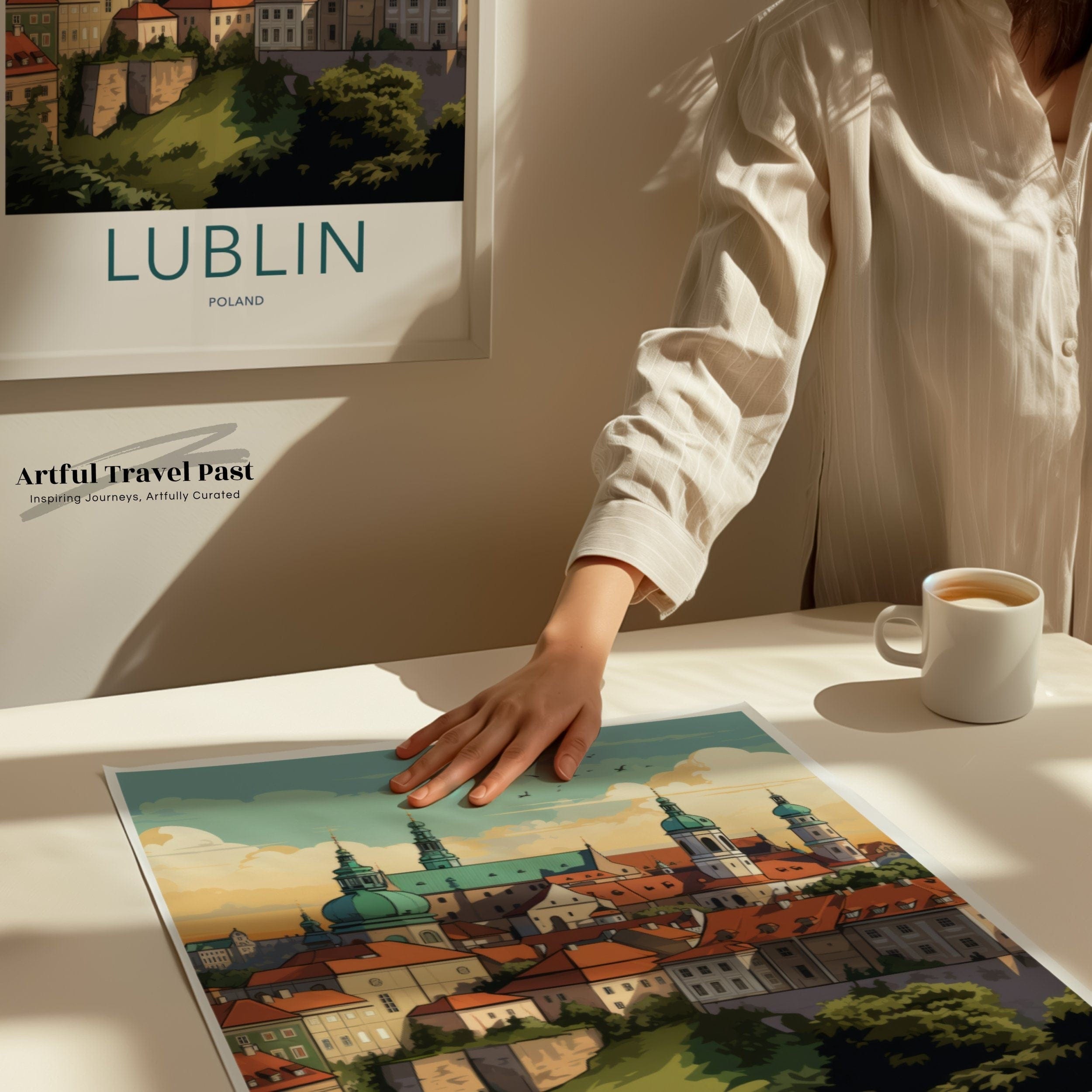 Lublin Poster - Poland Wall Art