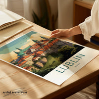 Lublin Poster - Poland Wall Art