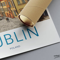 Lublin Poster - Poland Wall Art