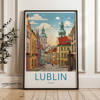 Lublin Poster - Poland Wall Art