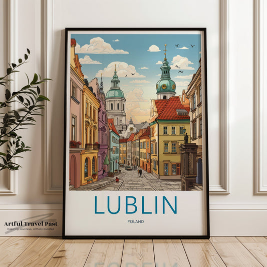 Lublin Poster - Poland Wall Art