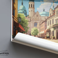Lublin Poster - Poland Wall Art