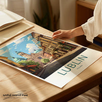Lublin Poster - Poland Wall Art