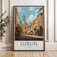 Lublin Poster - Poland Wall Art