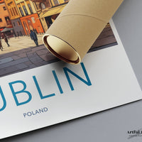 Lublin Poster | Poland Wall Art | Eastern Europe Decor
