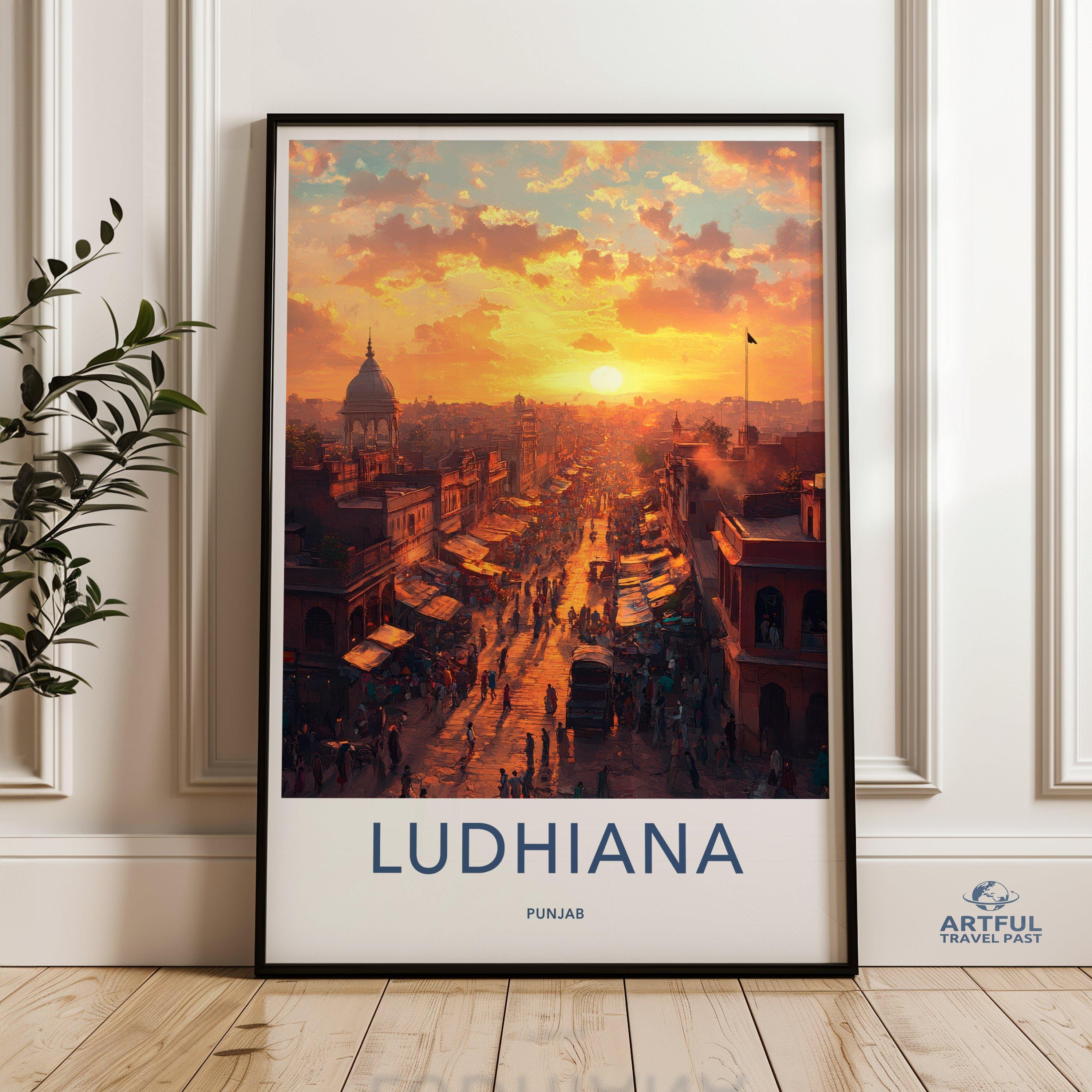 Ludhiana Poster - Punjab Wall Art