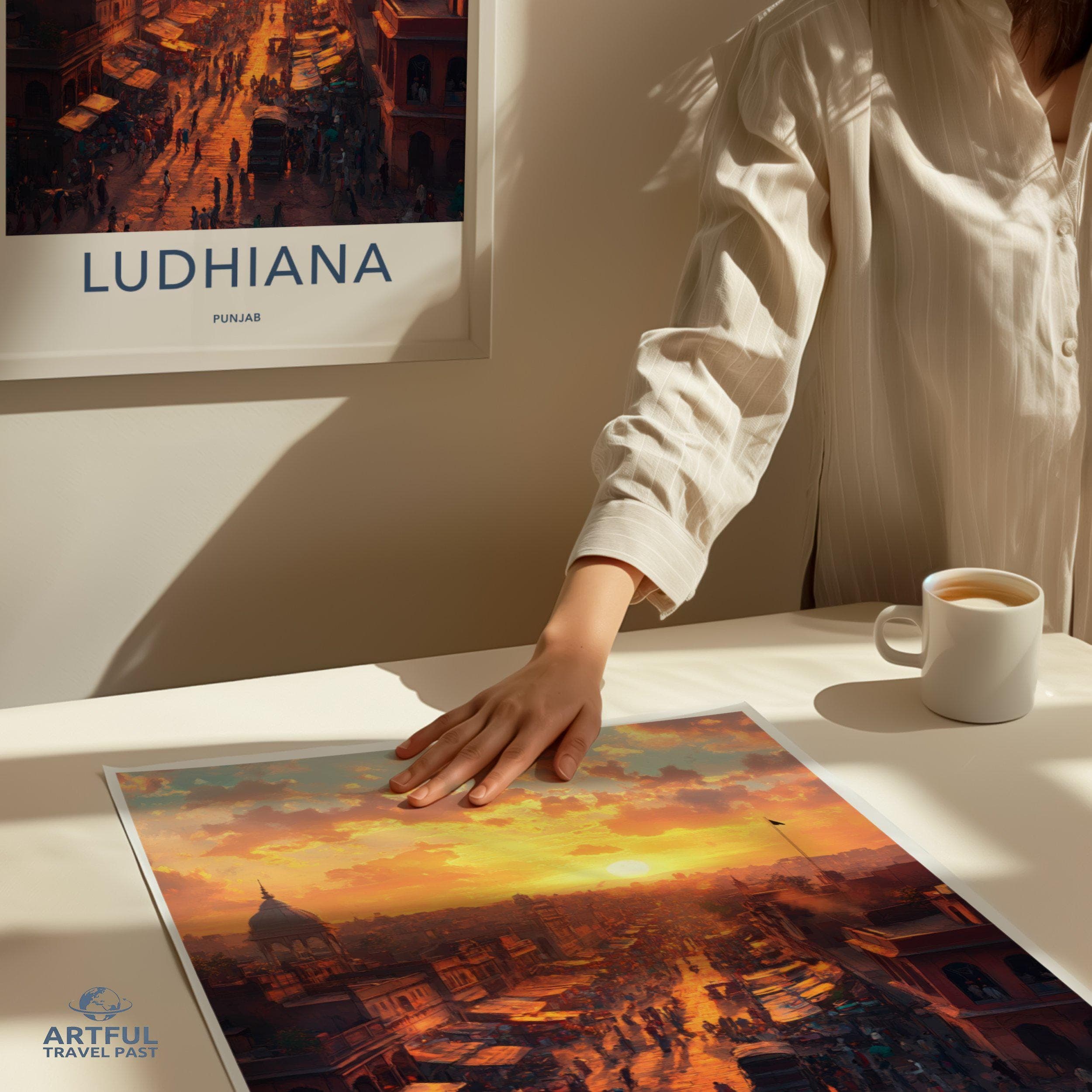 Ludhiana Poster - Punjab Wall Art
