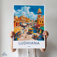Ludhiana Poster - Punjab Wall Art