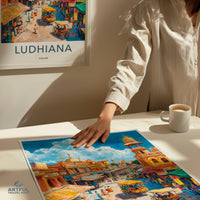 Ludhiana Poster - Punjab Wall Art