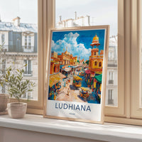 Ludhiana Poster - Punjab Wall Art