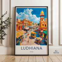 Ludhiana Poster - Punjab Wall Art