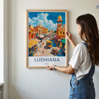 Ludhiana Poster - Punjab Wall Art