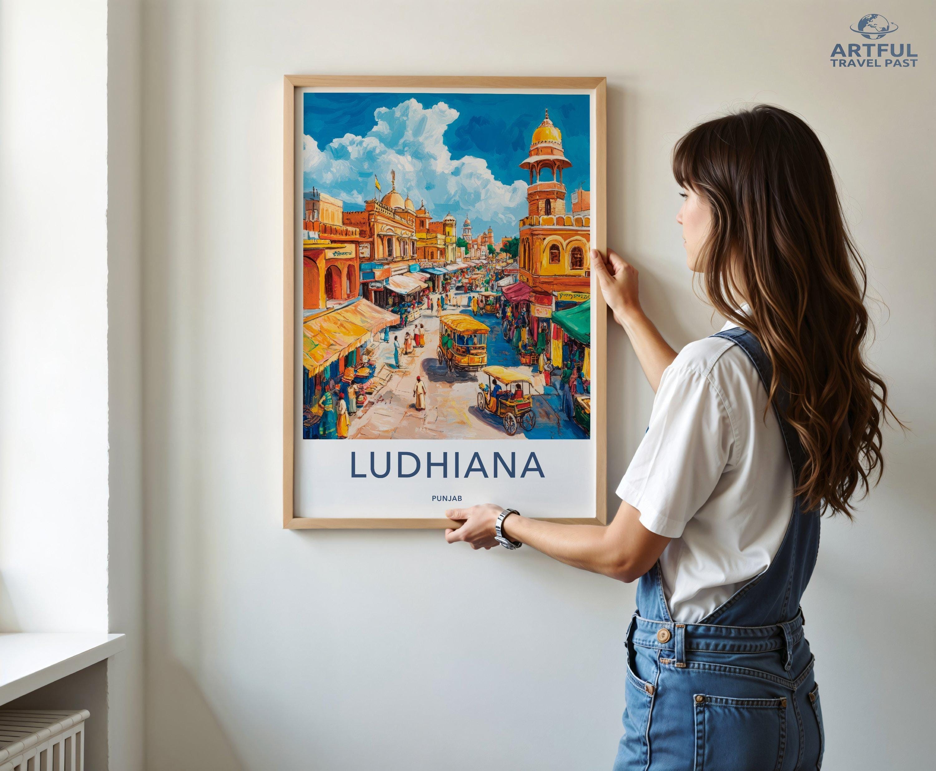Ludhiana Poster - Punjab Wall Art