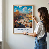 Ludhiana Poster - Punjab Wall Art
