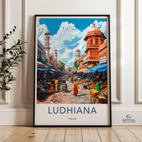 Ludhiana Poster - Punjab Wall Art