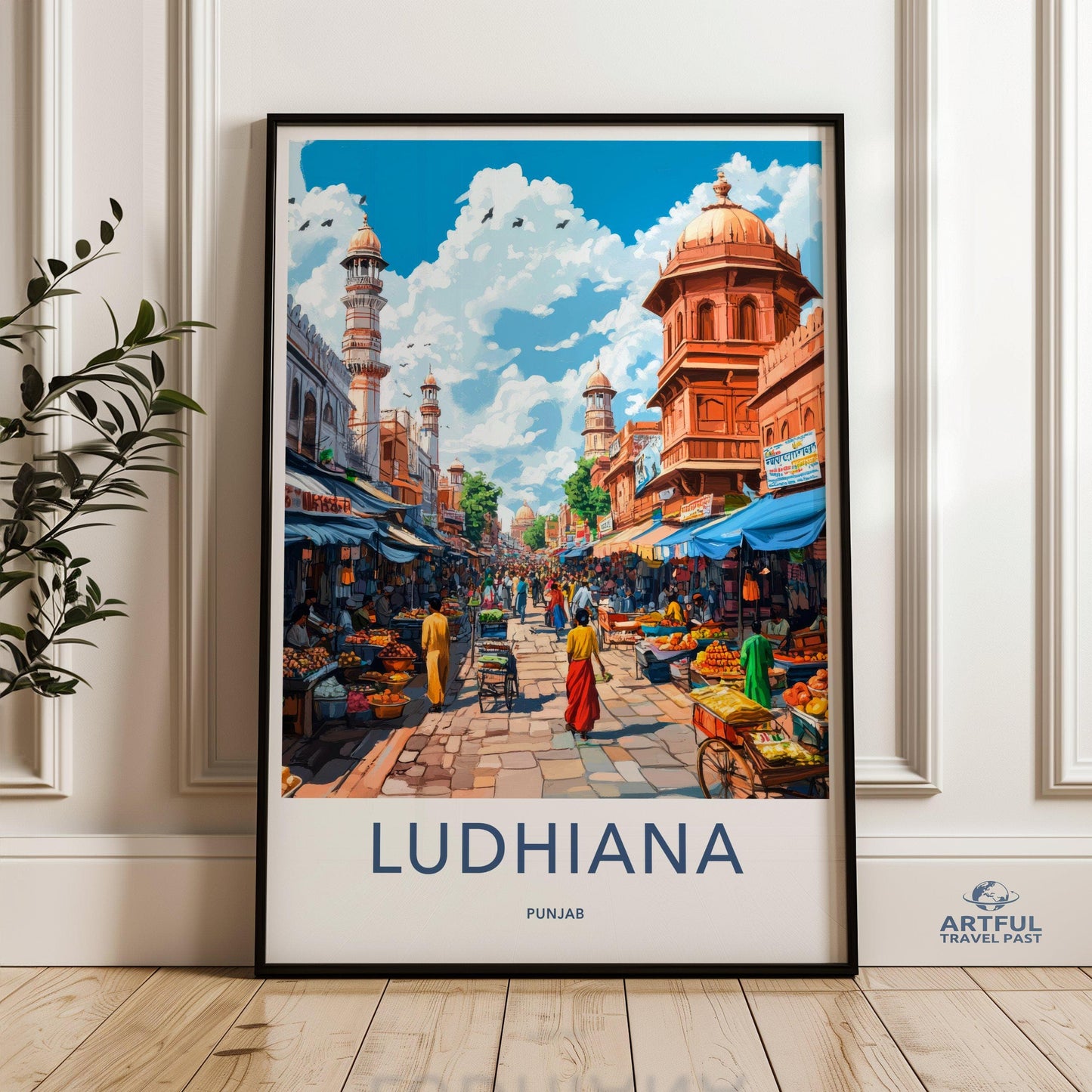 Ludhiana Poster - Punjab Wall Art