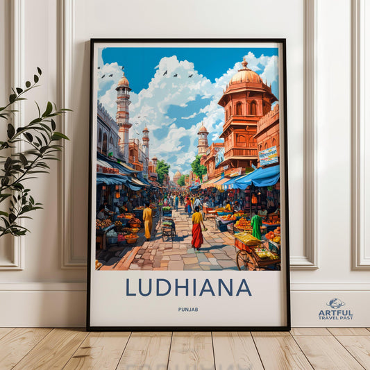 Ludhiana Poster - Punjab Wall Art