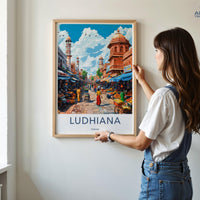 Ludhiana Poster - Punjab Wall Art