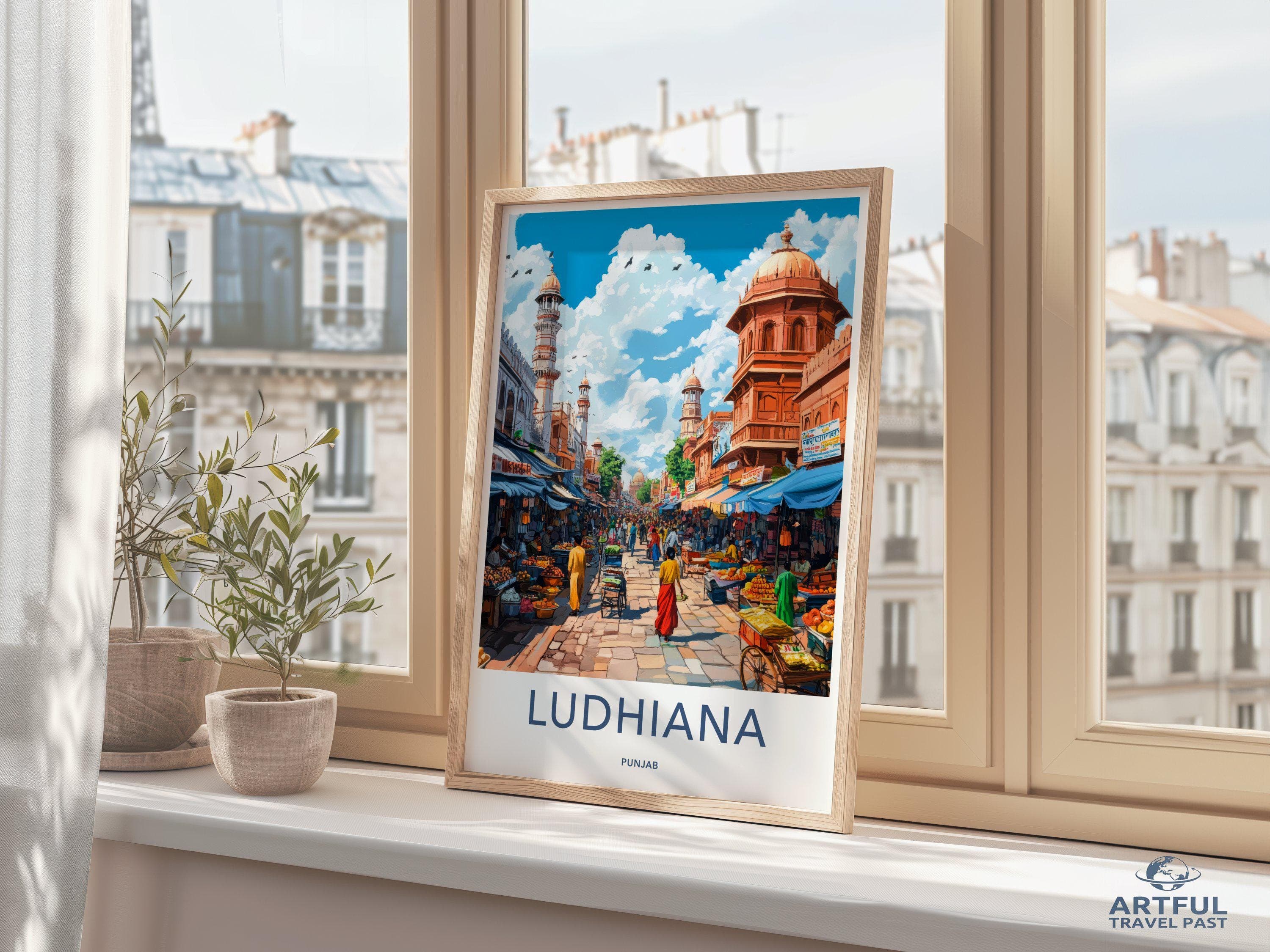 Ludhiana Poster - Punjab Wall Art
